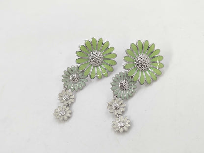 George Jensen Daisy Flower 925 Earrings Accessories: Box Certificate Earrings