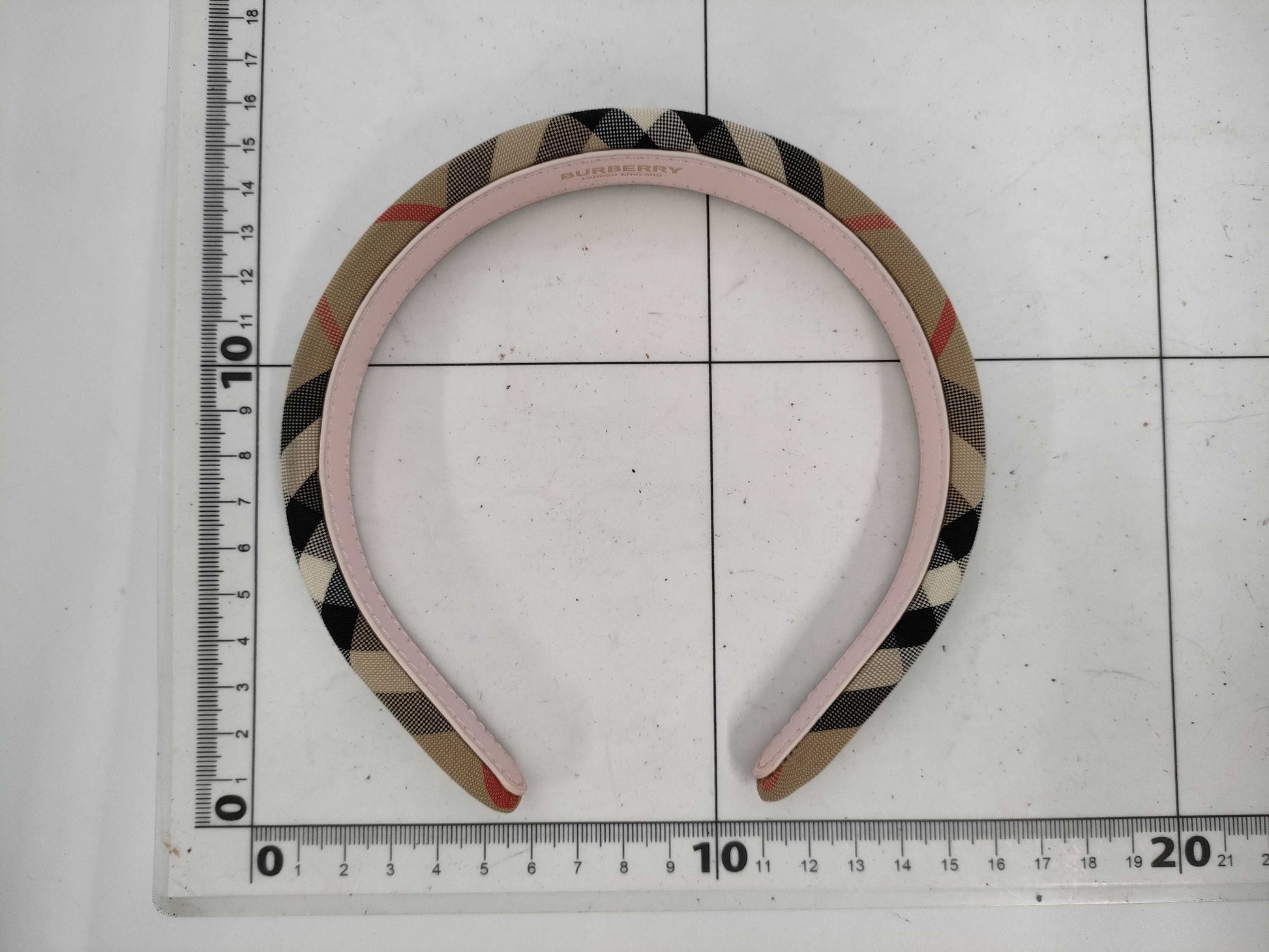 BURBERRY Novacheck Headband Accessories: Storage Bag Hair Accessories