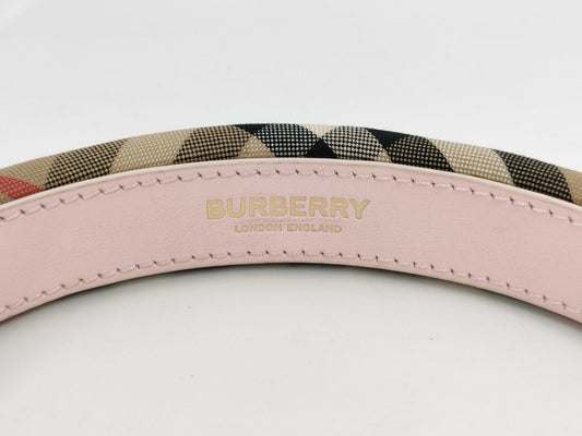 BURBERRY Novacheck Headband Accessories: Storage Bag Hair Accessories