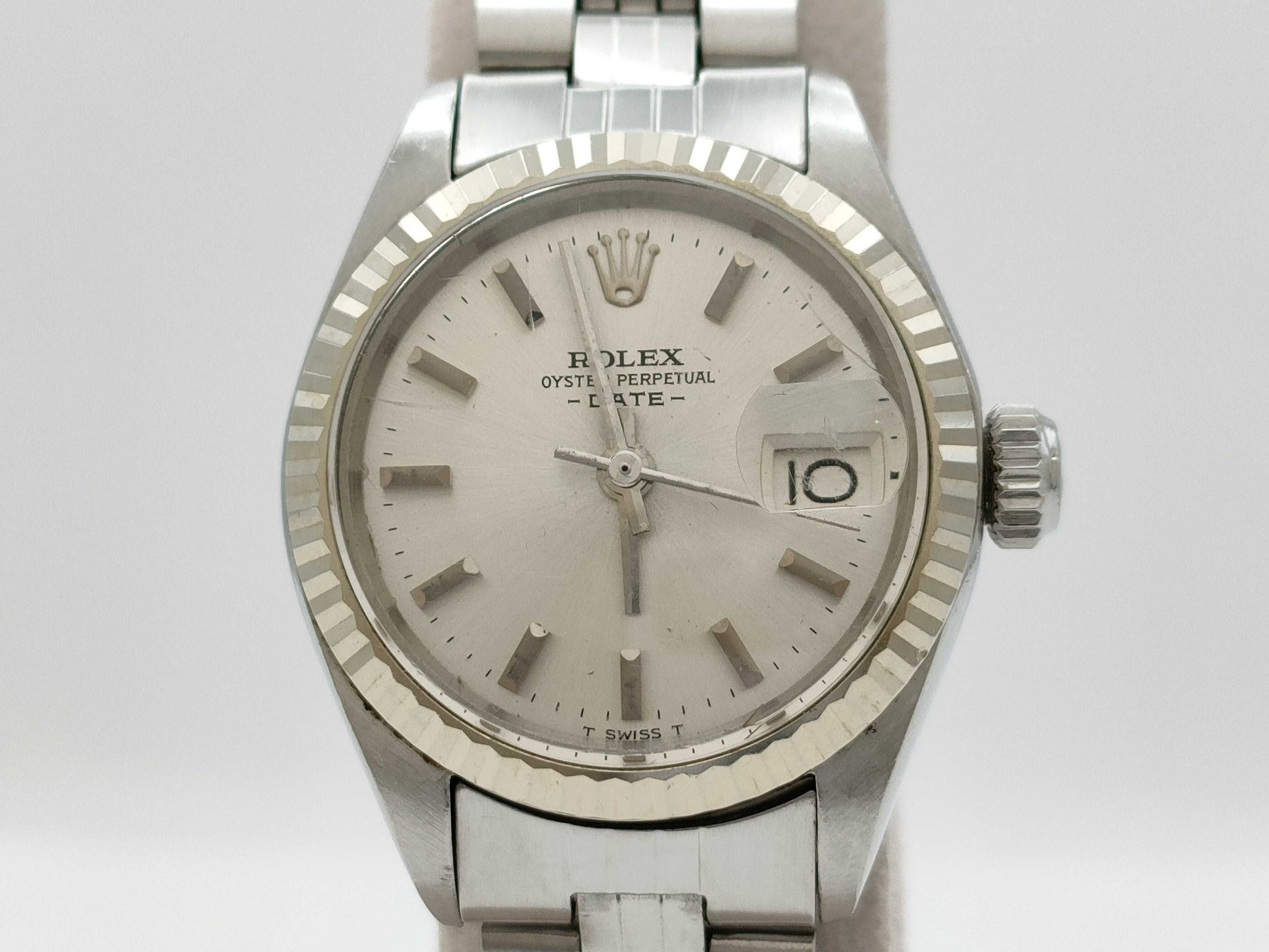 ROLEX 6917 3141588 Silver Dial Women's Watch