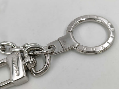 LOUIS VUITTON Porte Cle Initial Argent Keyring Keycase Keychain