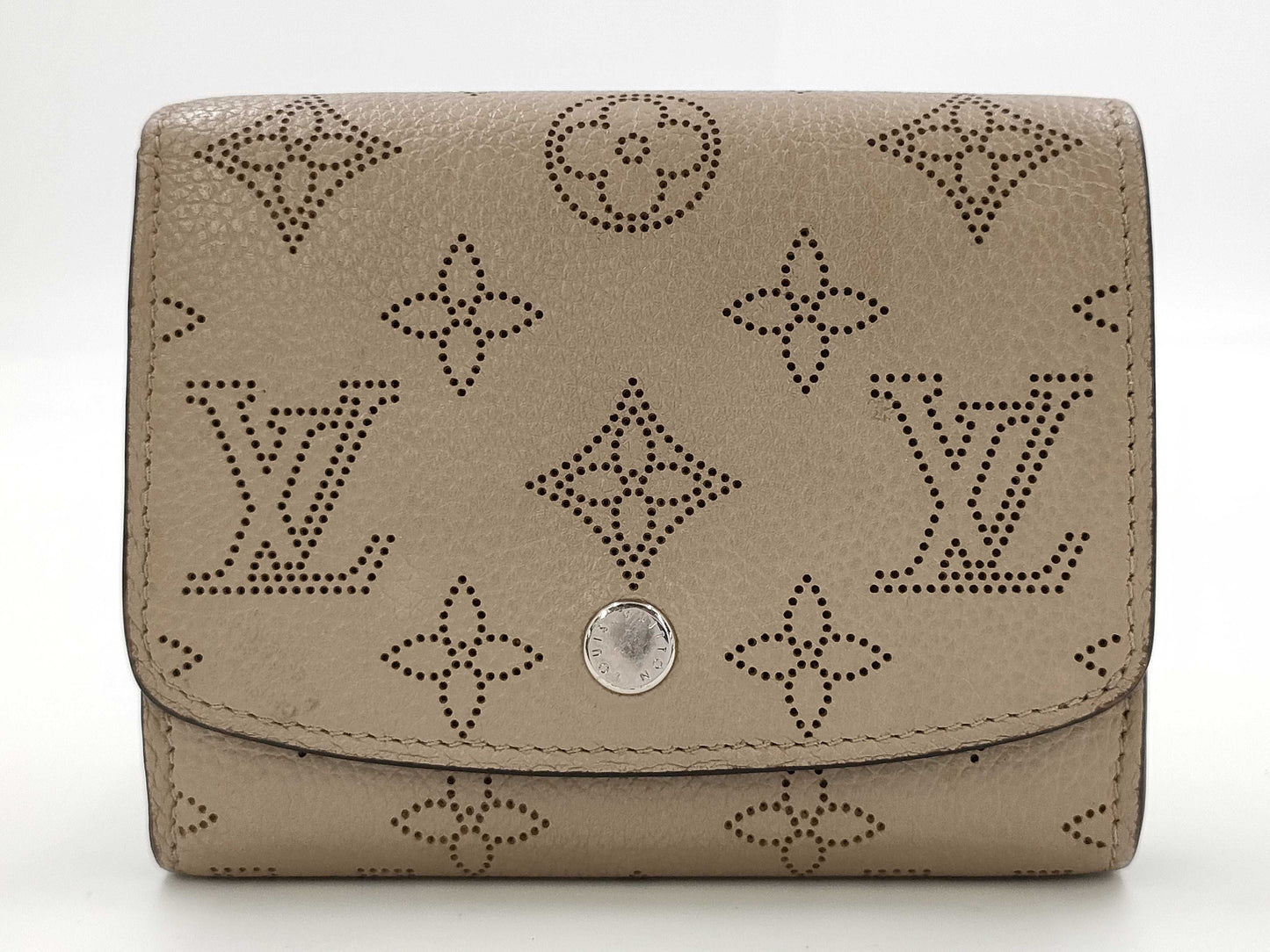 LOUIS VUITTON Louis Vuitton Mahina Portofeuil Iris Compact M62542 Galle Compact Wallet RFID Wallet