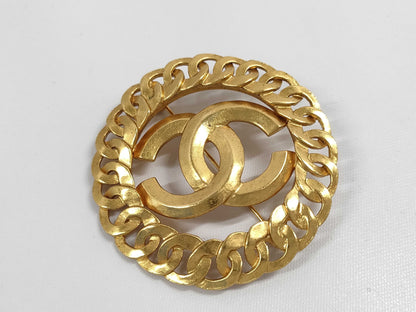 CHANEL Coco Mark Brooch 96P Brooch