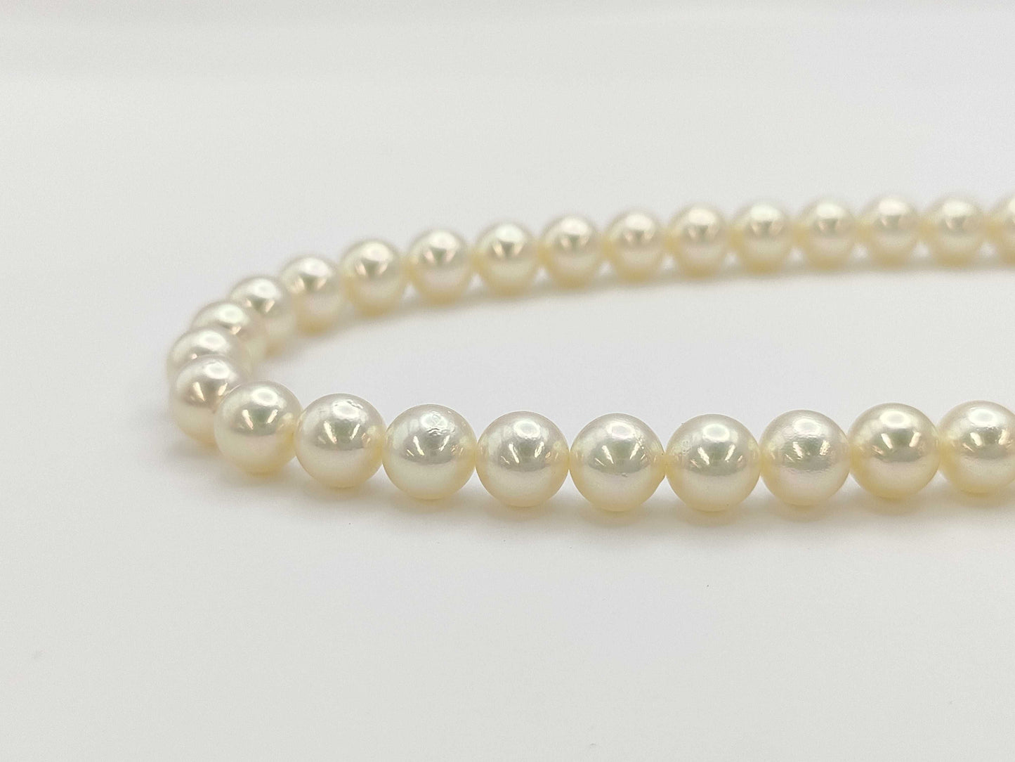 Pearl diameter approx. 7.0-7.4mm SV 93.6g Necklace 
