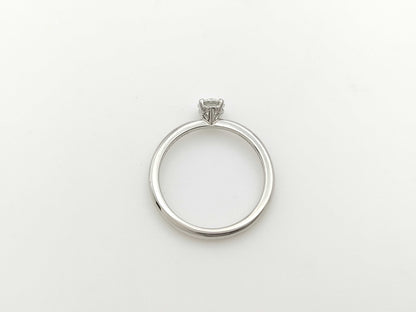 Tiffany & Co. Solitaire D0.28ct PT950 2.3g Ring 