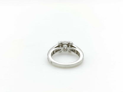Cartier Ballerina D0.51ct #47 PT950 5.3g Ring 