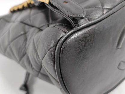 CHANEL Matelassé Backpack Lambskin Backpack