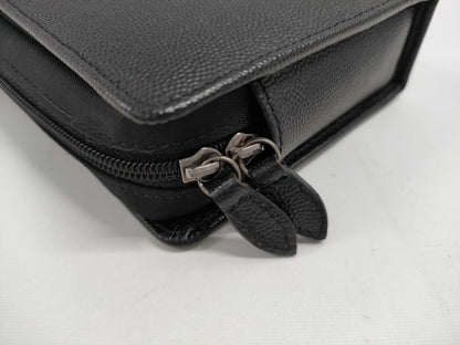 Dior logo plate pouch pouch