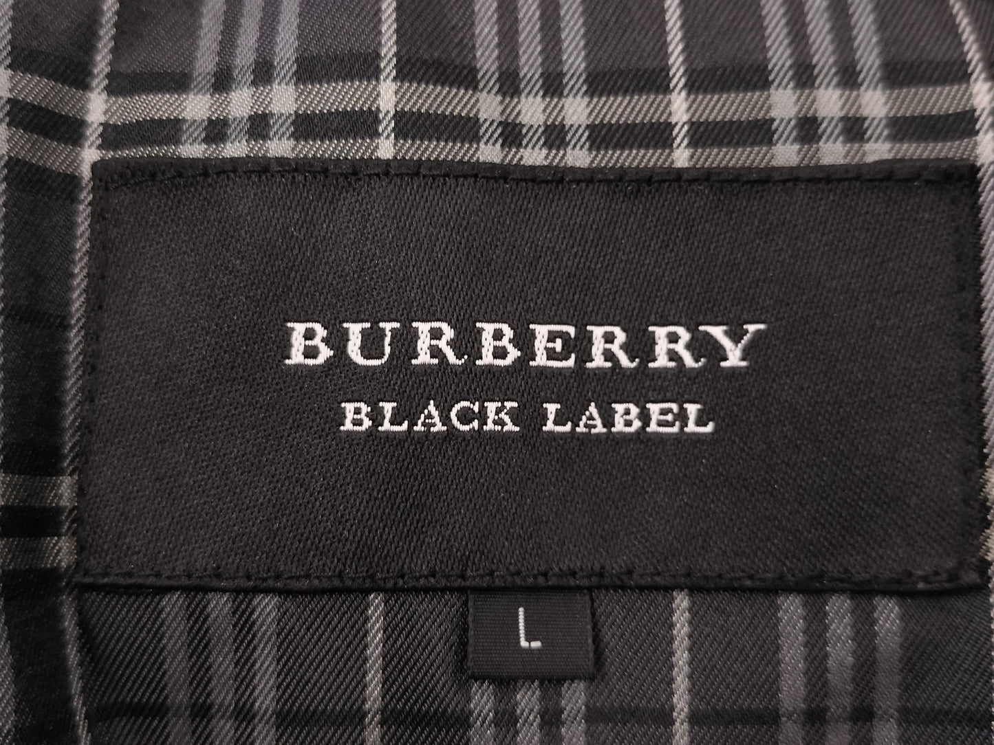 BURBERRY Down Coat, Black, Size L
