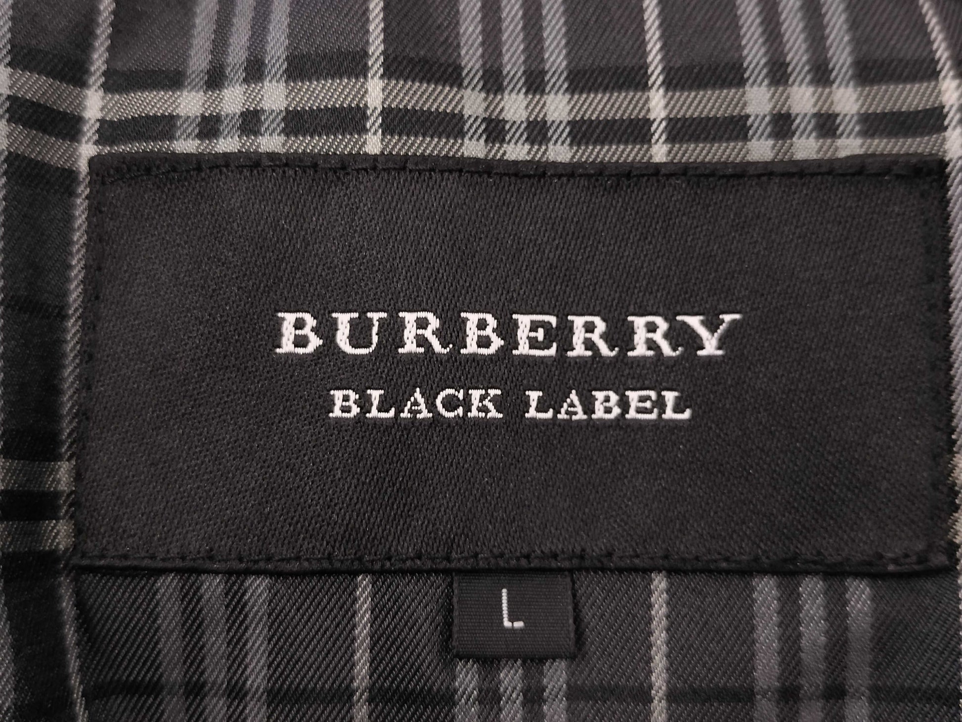 BURBERRY Down Coat, Black, Size L
