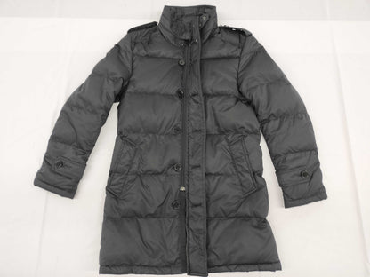 BURBERRY Down Coat, Black, Size L