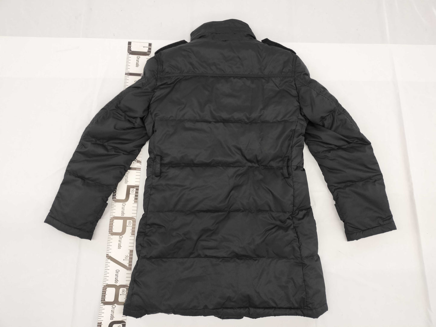 BURBERRY Down Coat, Black, Size L