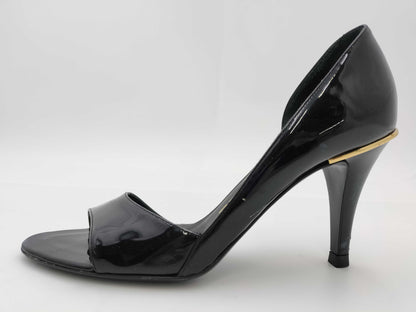 CHANEL Enamel G25878 36 1/2 Sandals