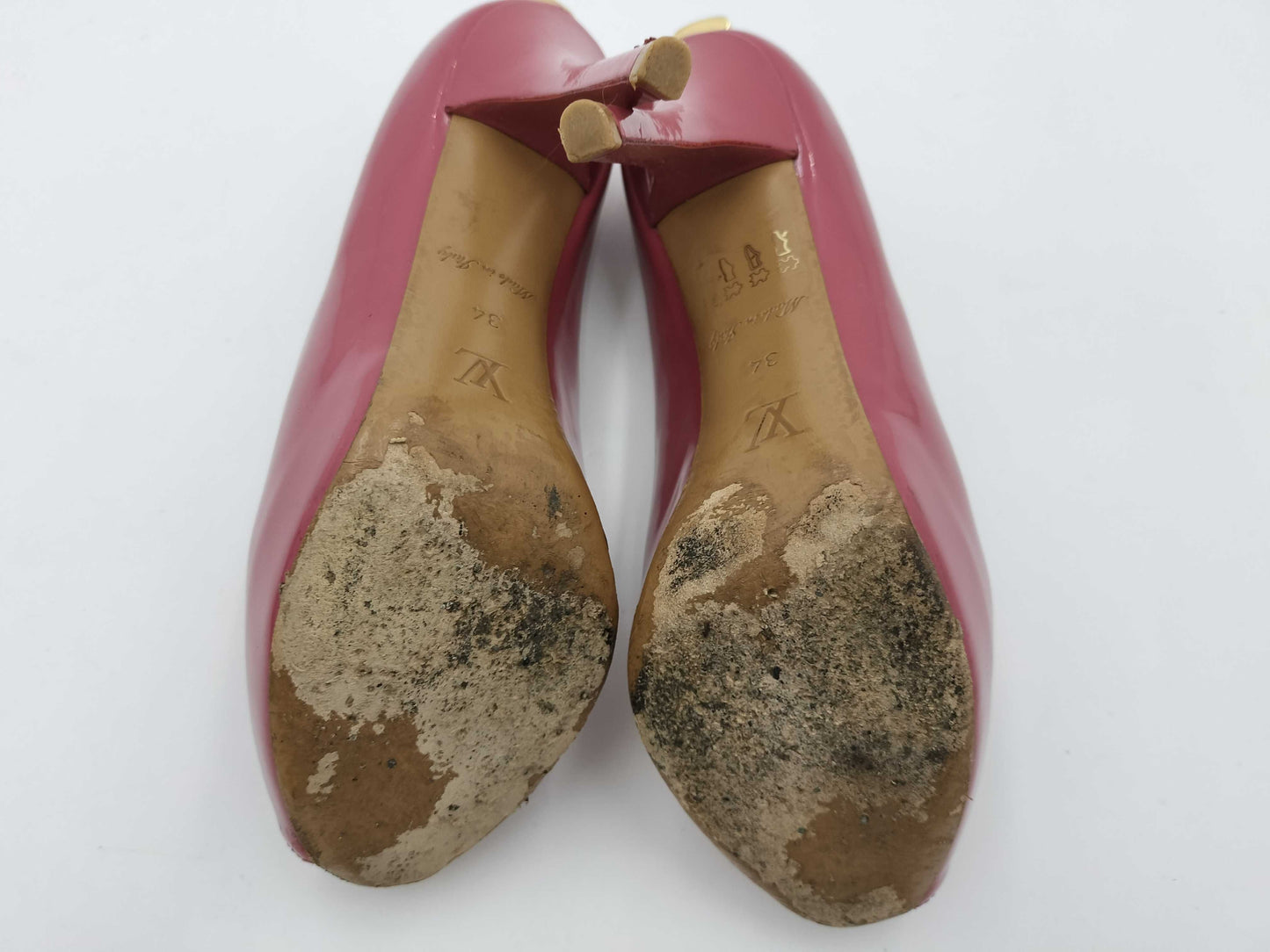 LOUIS VUITTON Enamel NL0191 34 Pumps