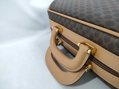 CELINE Macadam Trunk/PVC/Leather Suitcase
