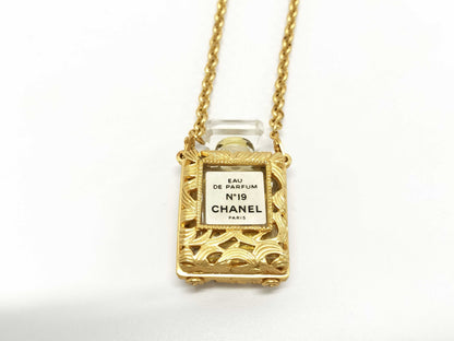 CHANEL perfume necklace necklace