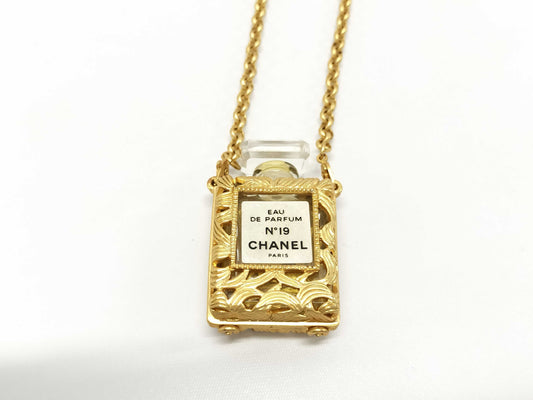 CHANEL perfume necklace necklace