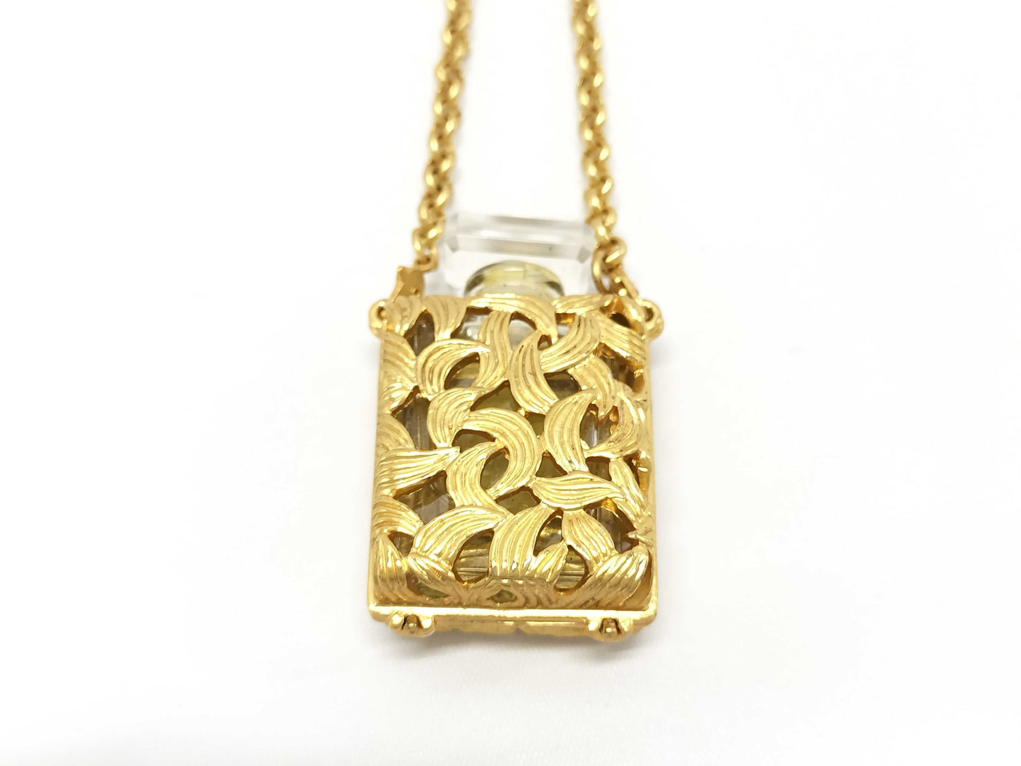 CHANEL perfume necklace necklace