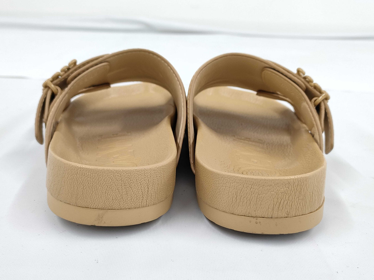 LOEWE Anagram Double Buckle Slide Sandals Size 37