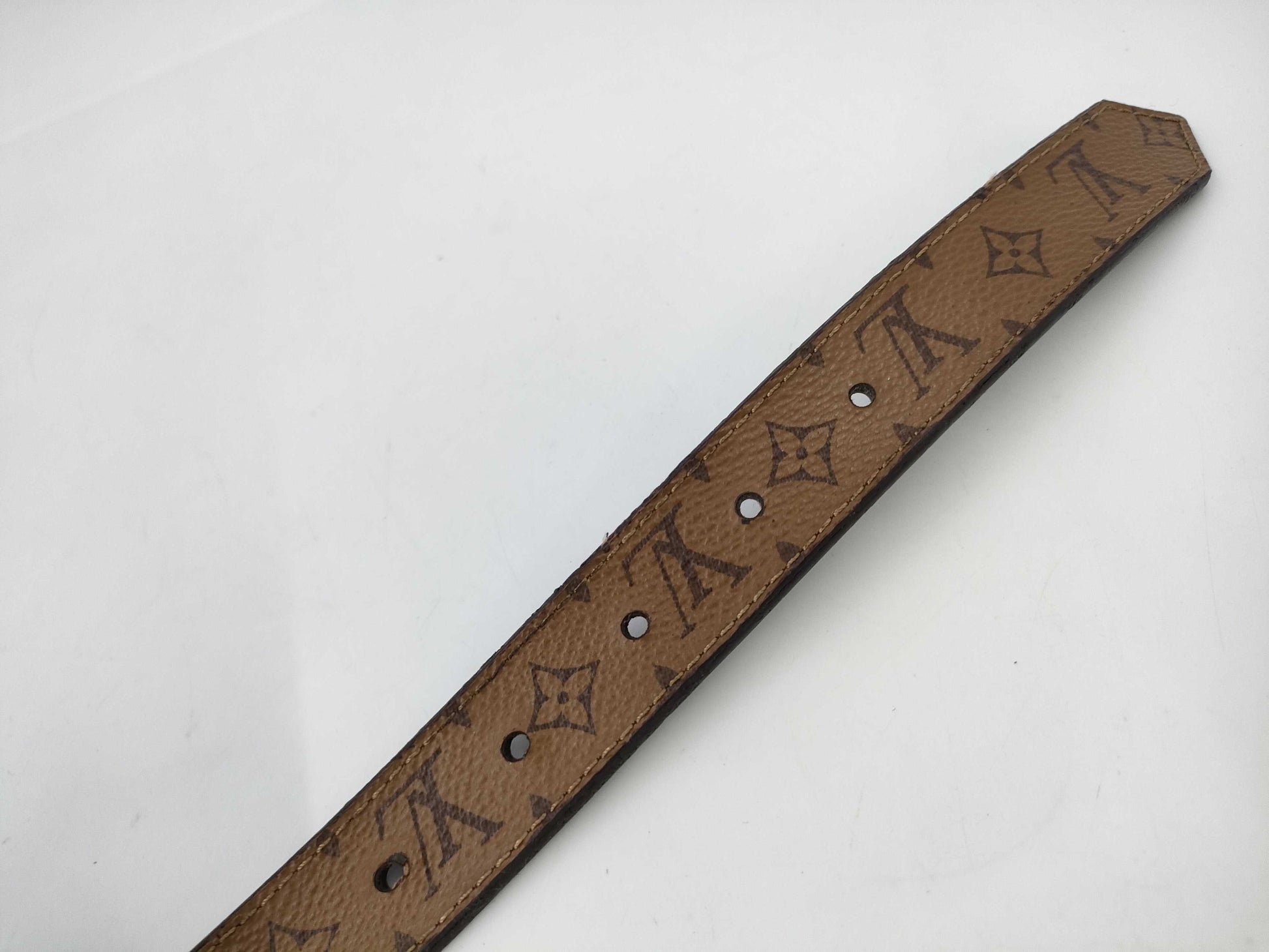 LOUIS VUITTON Monogram Dauphine Reversible Belt 25mm