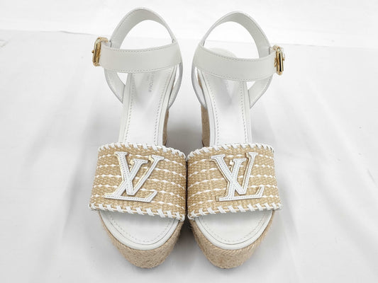 LOUIS VUITTON Starboard Line Sandals Size 39 Sandals