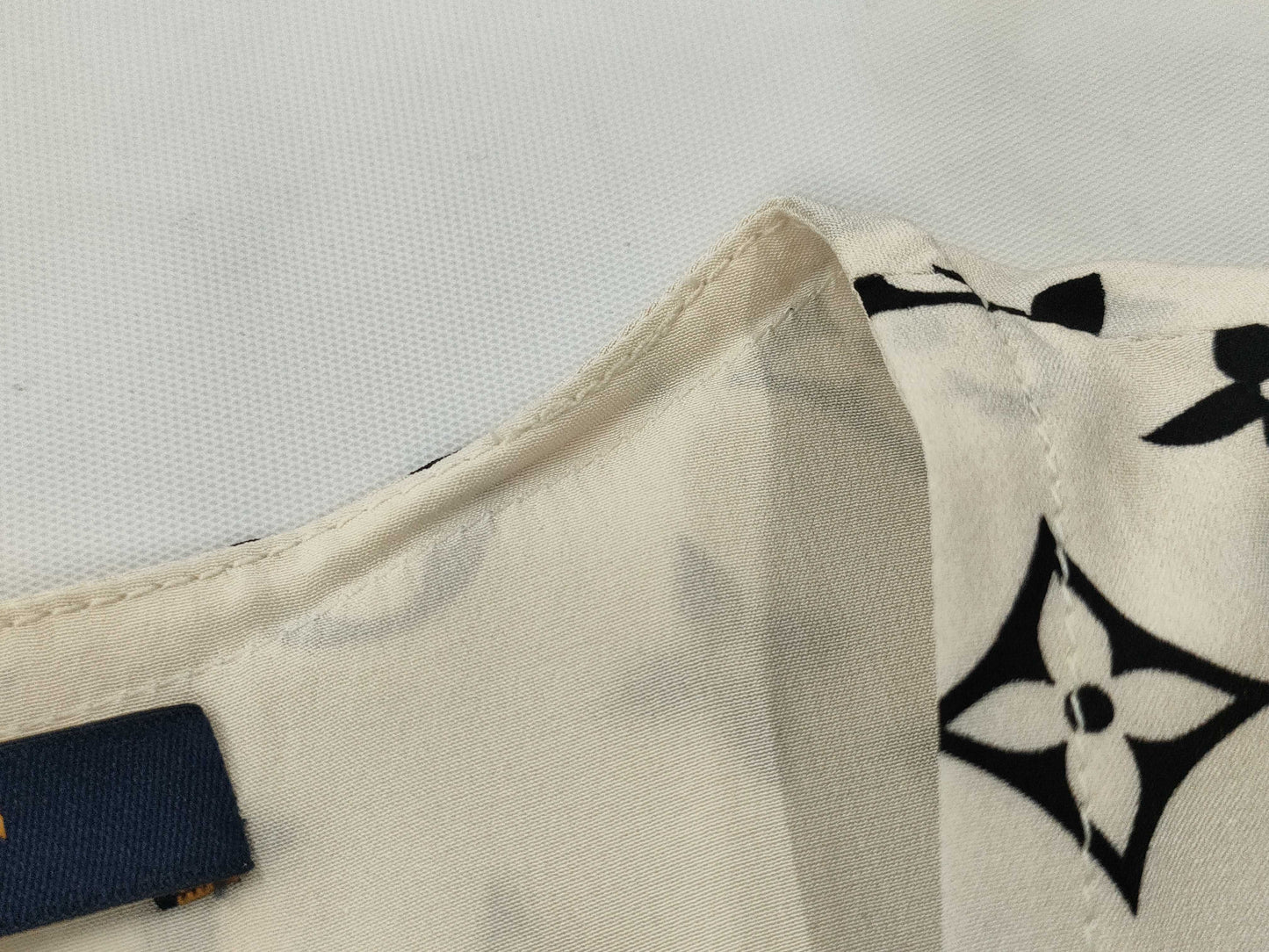 LOUIS VUITTON Monogram Silk Sleeveless Dress, Size 34, Other Apparel