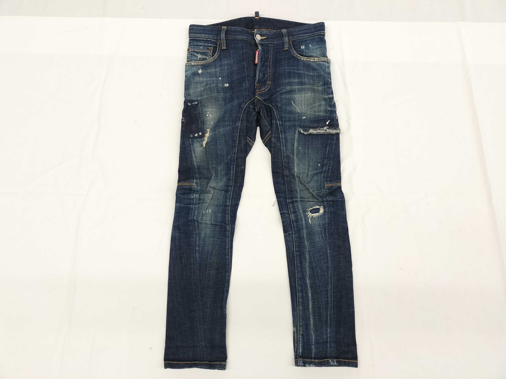 DSQUARED2 Tidy Biker Jeans, Size 42, Pants