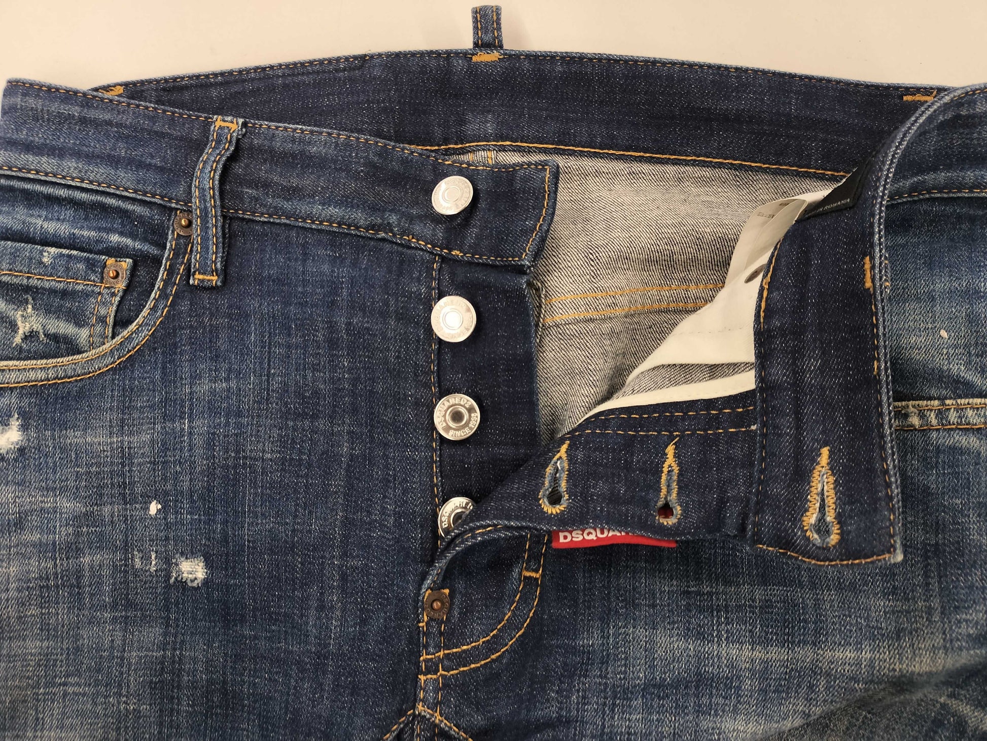 DSQUARED2 Tidy Biker Jeans, Size 42, Pants