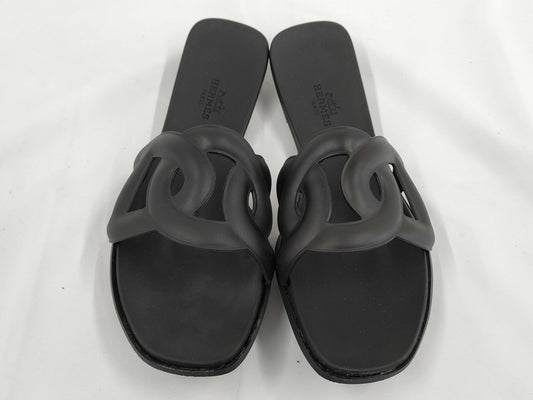 HERMES Aloha Chaine d'Ancre Sandals Size 37