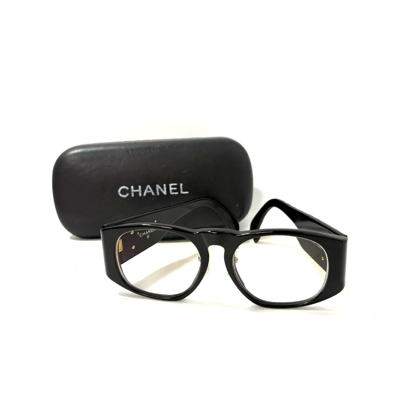  CHANEL Matelasse Sunglasses with Case, Prescription Lenses, Sunglasses & Eyeglasses