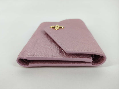 LOUIS VUITTON Monogram Empreinte, Brand New, Unused Louis Vuitton Portefeuille Victorine Metallic Empreinte Wallet, Box, Dust Bag