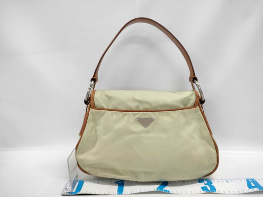 PRADA Prada Handbag Triangle Logo Shoulder Bag