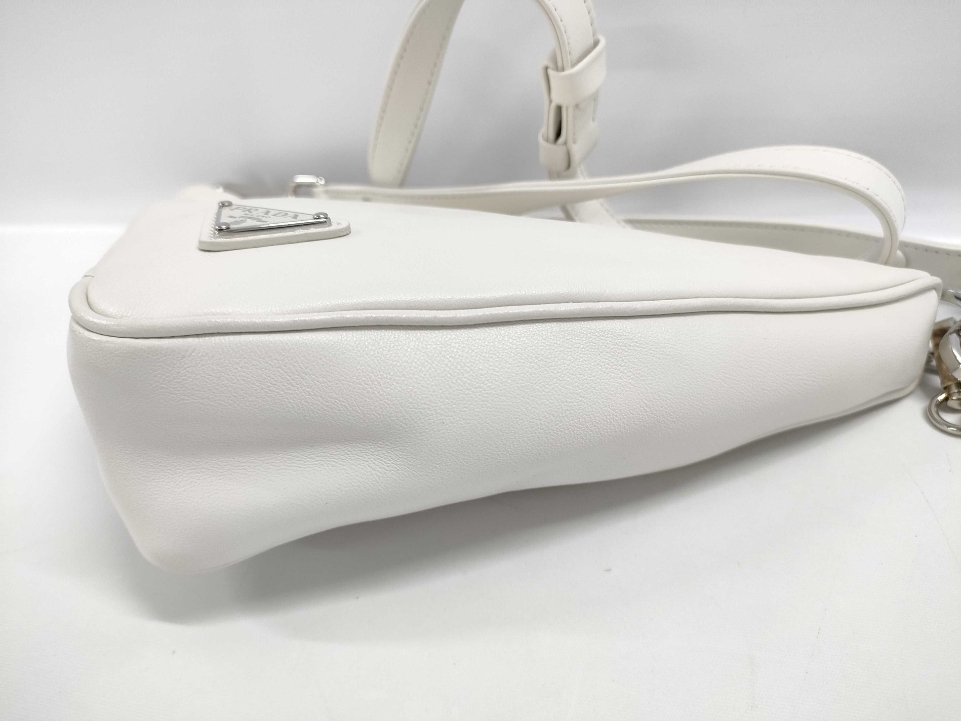 PRADA Prada Triangle Embossed Shoulder Bag 2-Way Shoulder Bag