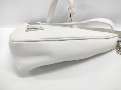 PRADA Prada Triangle Embossed Shoulder Bag 2-Way Shoulder Bag