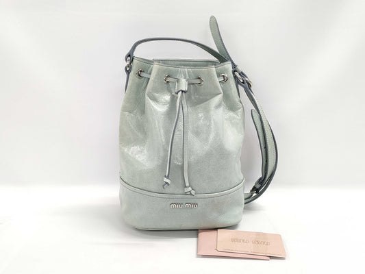 Miu Miu Drawstring Shoulder Bag
