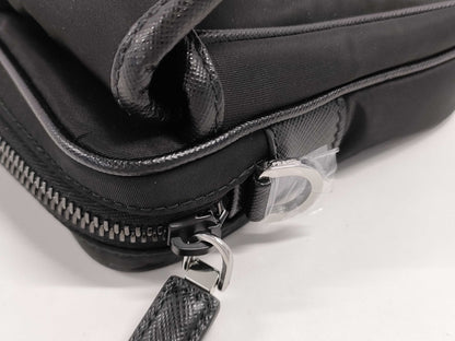 PRADA 2VH133 Re-Nylon Shoulder Bag, Black