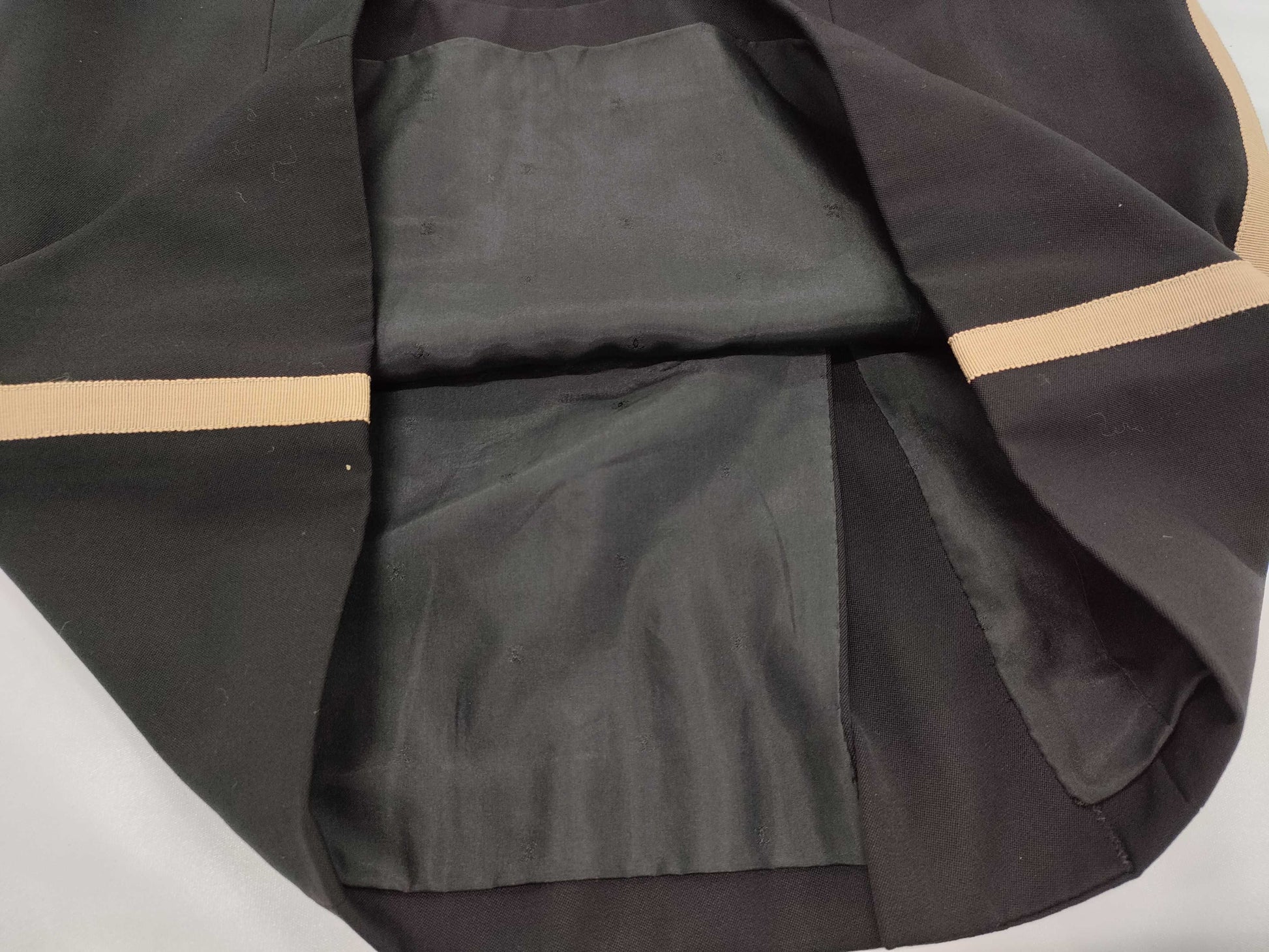 CHANEL CHANEL VINTAGE Belted Skirt Black Skirt