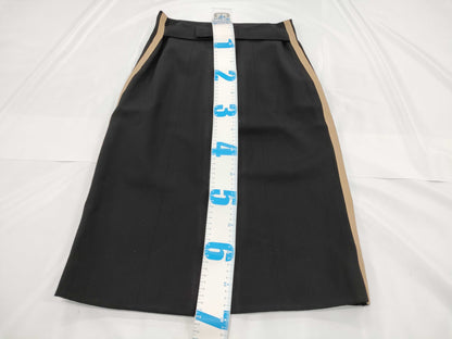 CHANEL CHANEL VINTAGE Belted Skirt Black Skirt