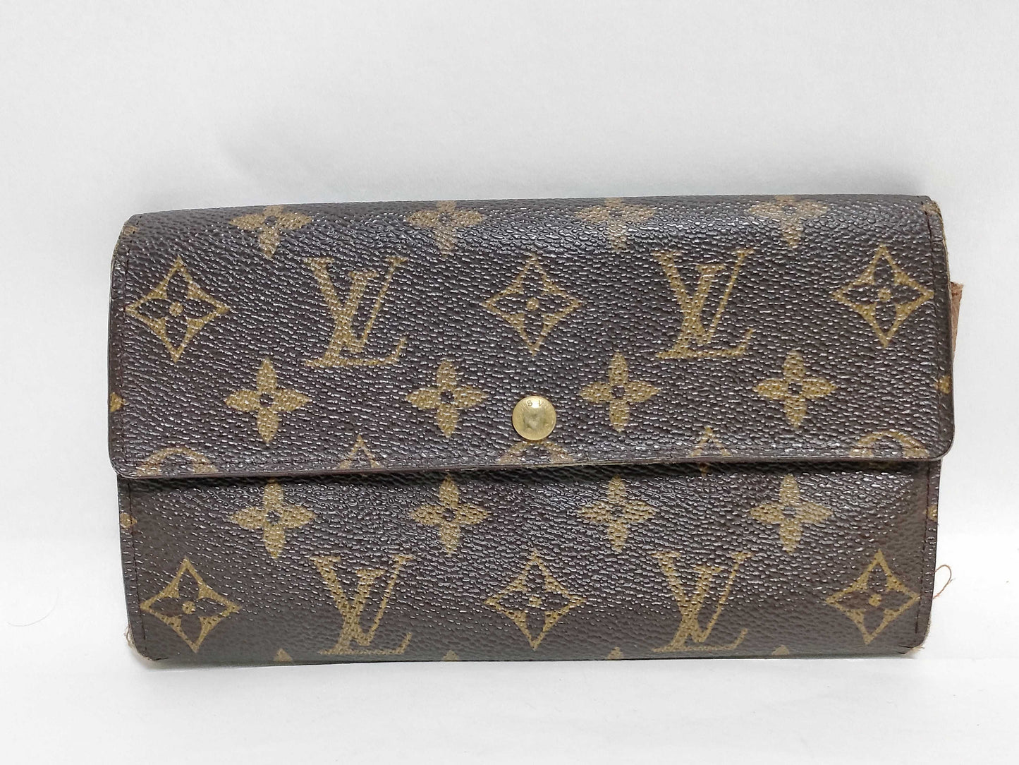 LOUIS VUITTON Monogram Louis Vuitton Monogram Portefeuille Sarah M61374/CA1914 Wallet