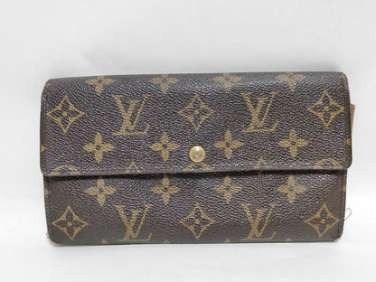 LOUIS VUITTON Monogram Louis Vuitton Monogram Portefeuille Sarah M61374/CA1914 Wallet