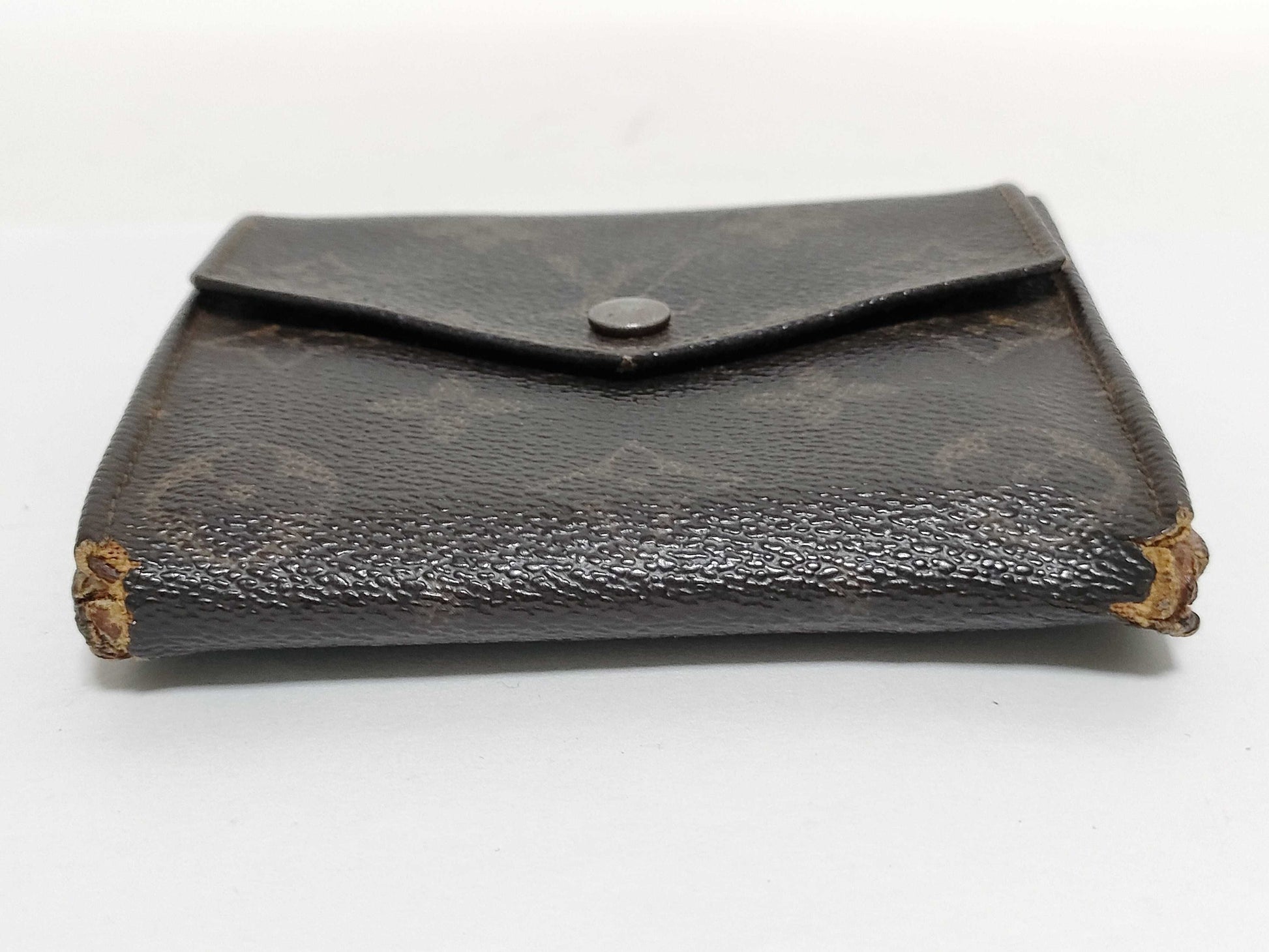 LOUIS VUITTON Monogram Louis Vuitton Monogram Porte Monnaie Carte Credit M61600 Wallet
