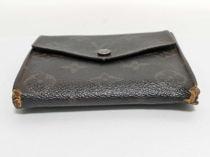 LOUIS VUITTON Monogram Louis Vuitton Monogram Porte Monnaie Carte Credit M61600 Wallet