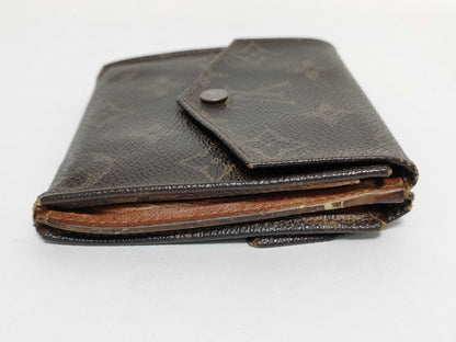 LOUIS VUITTON Monogram Louis Vuitton Monogram Porte Monnaie Carte Credit M61600 Wallet
