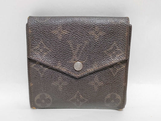 LOUIS VUITTON Monogram Louis Vuitton Monogram Porte Monnaie Carte Credit M61600 Wallet