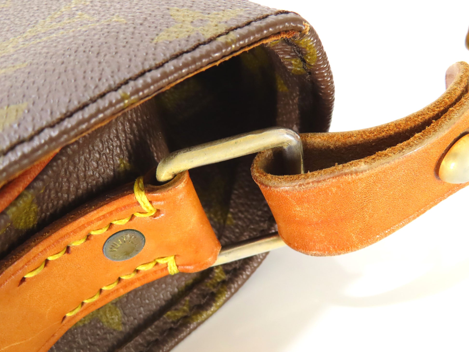 LOUIS VUITTON Monogram Cartouchiere MM M51253 Shoulder Bag