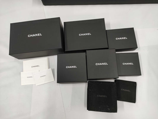 CHANEL Empty Matte Black Box 