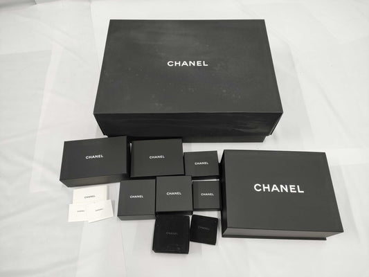 CHANEL Empty Matte Black Box 