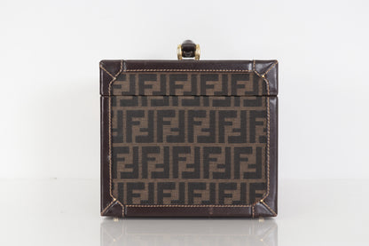 FENDI Vanity Handbag with Dial Lock Mirror