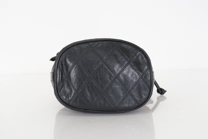 CHANEL Bicolore Ram Drawstring Chain Shoulder 2nd Generation Shoulder Bag