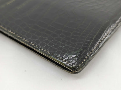 HERMES Alligator MC2 Copernicus Bifold Wallet